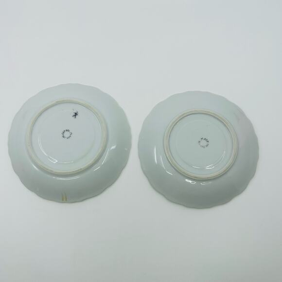 VTG White Rosebud Tea Coffee Cup And Saucer Porcelain 4-Piece Set Made In Japan - Picture 5 of 7